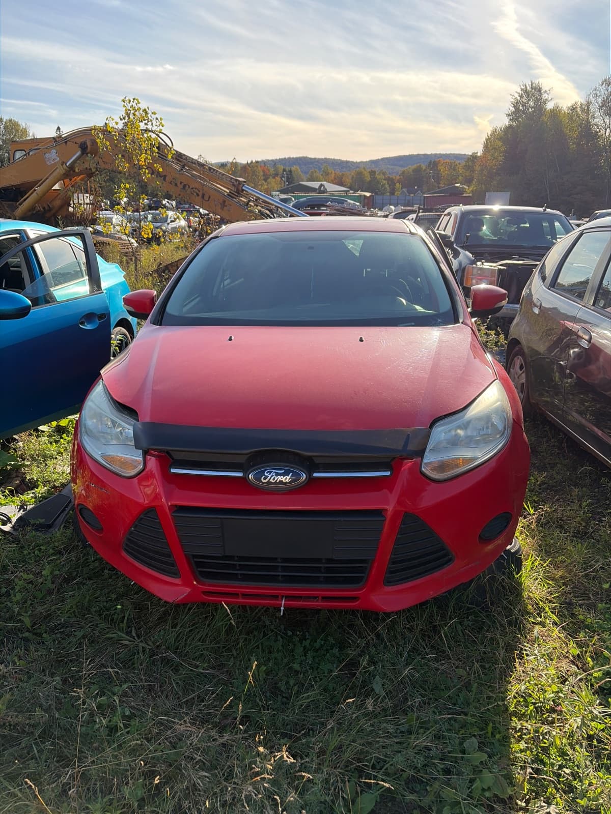 Ford Focus 2014, vue avant