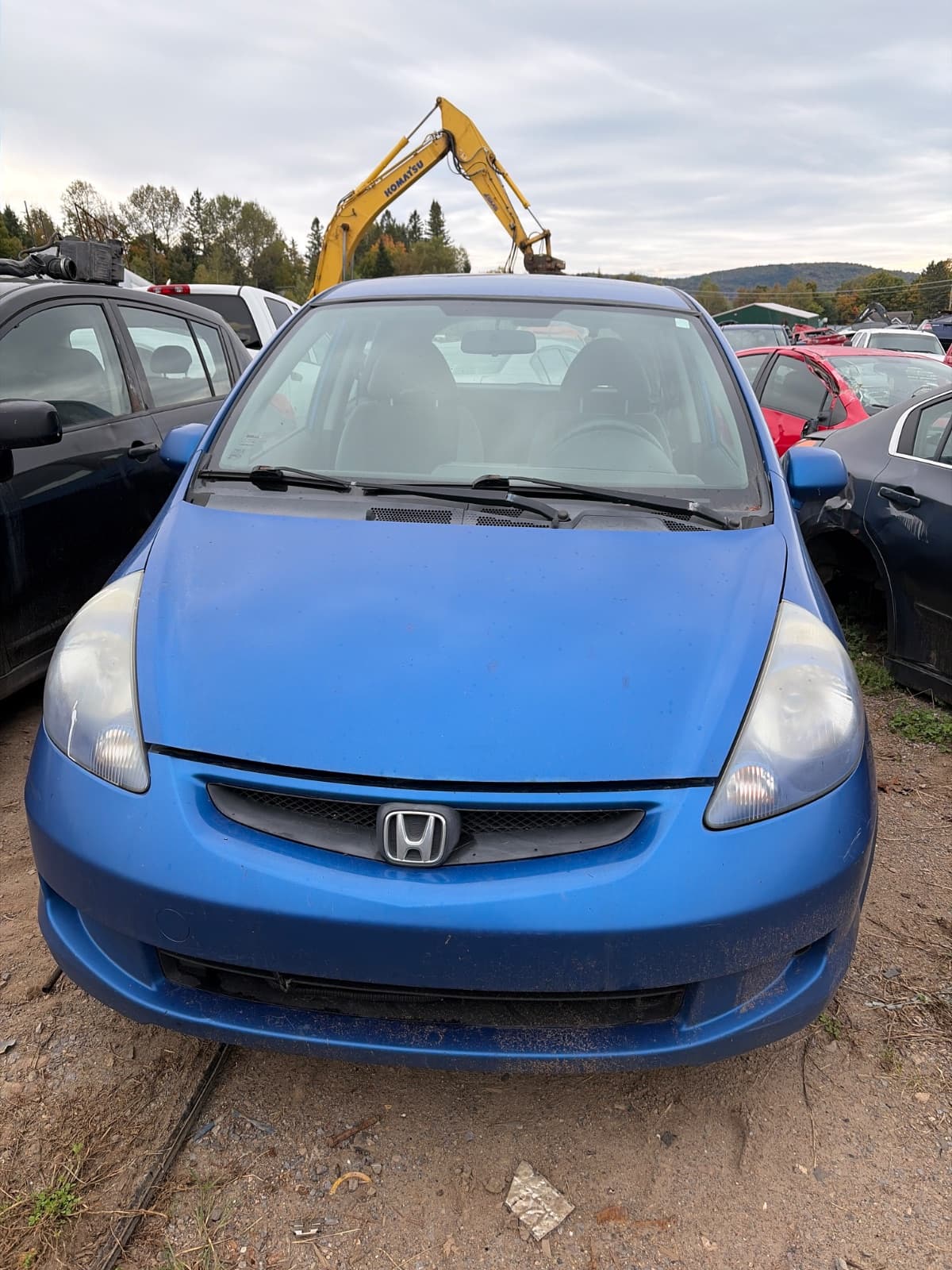 Honda Fit 2007, vue avant