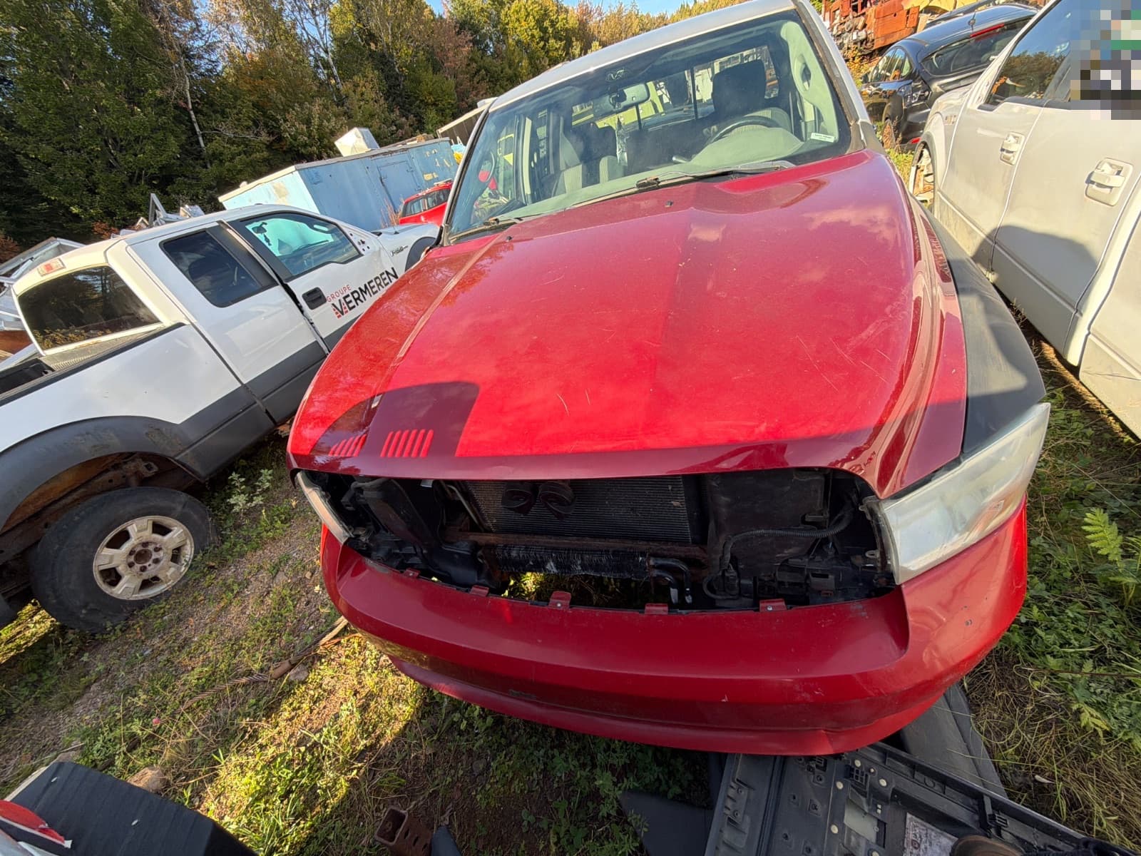 Dodge Ram 2009, vue avant
