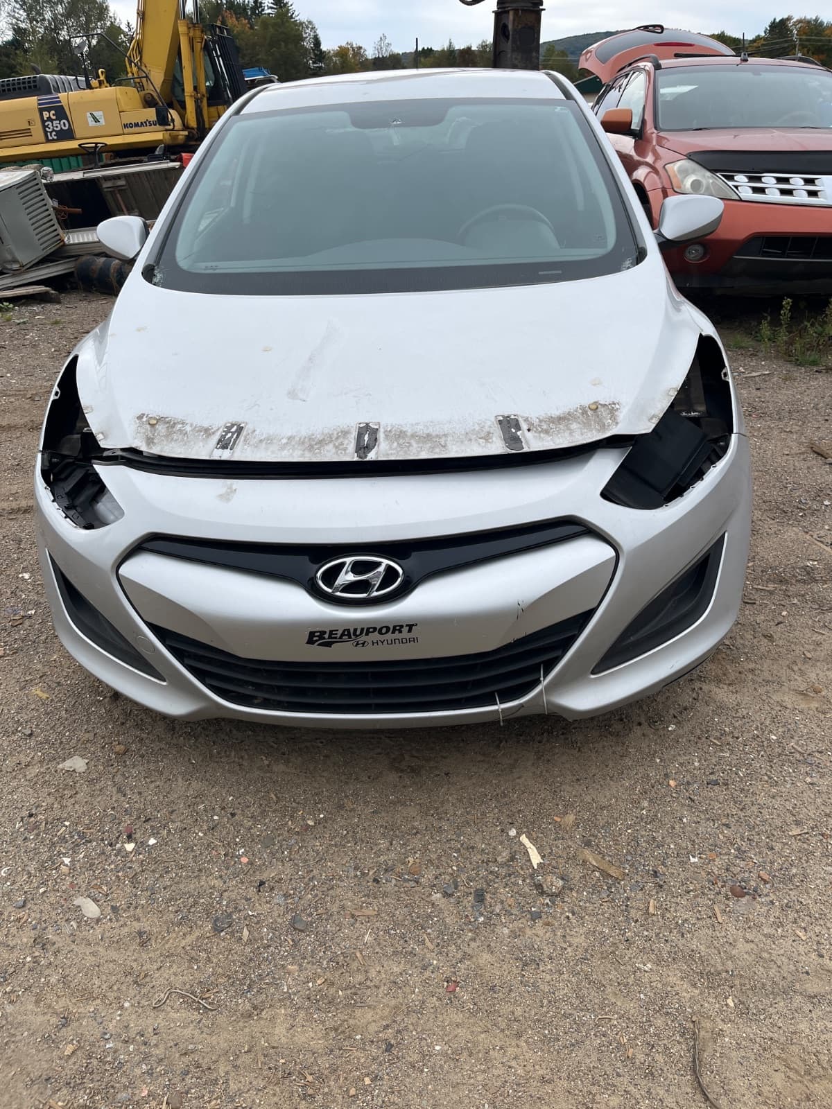 Hyundai Elantra 2013, vue avant