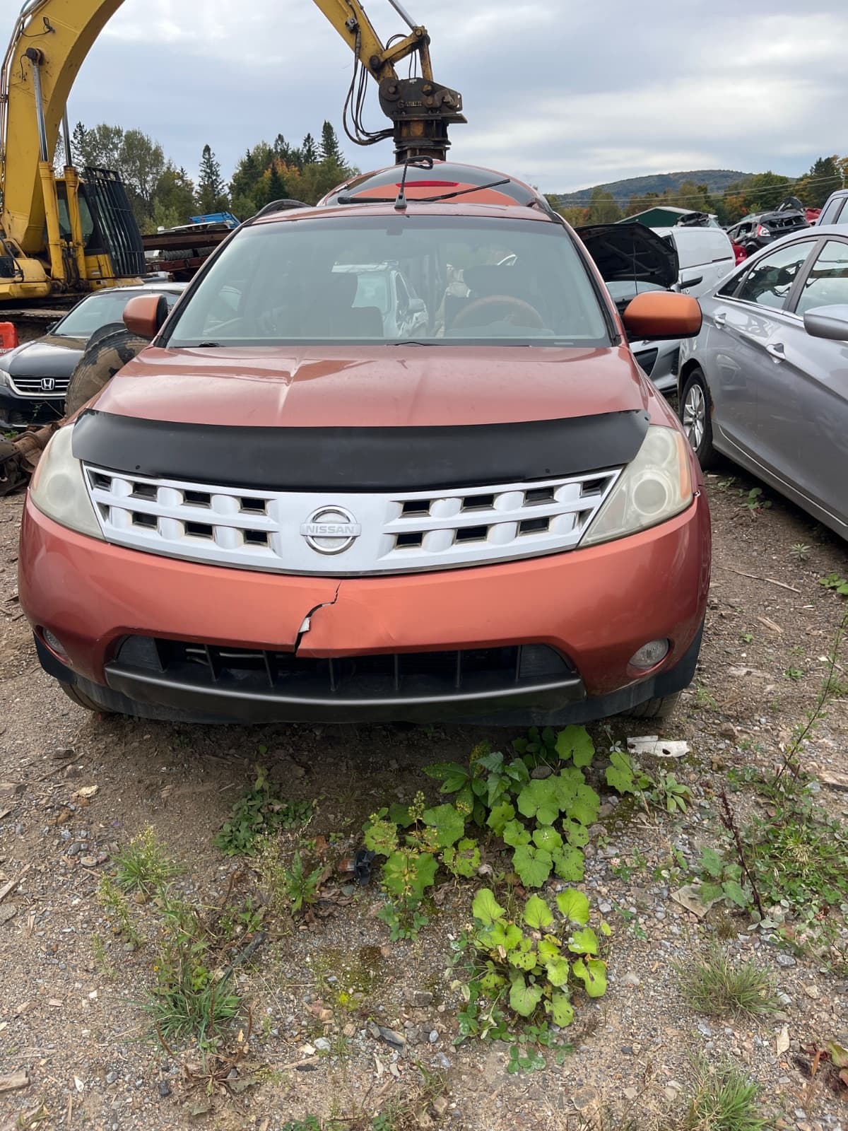 Nissan Murano 2004, vue avant
