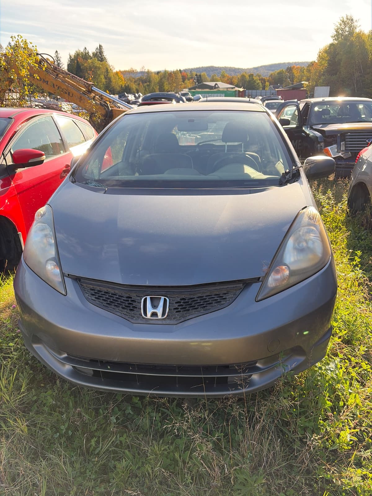 Honda Fit 2013, vue avant