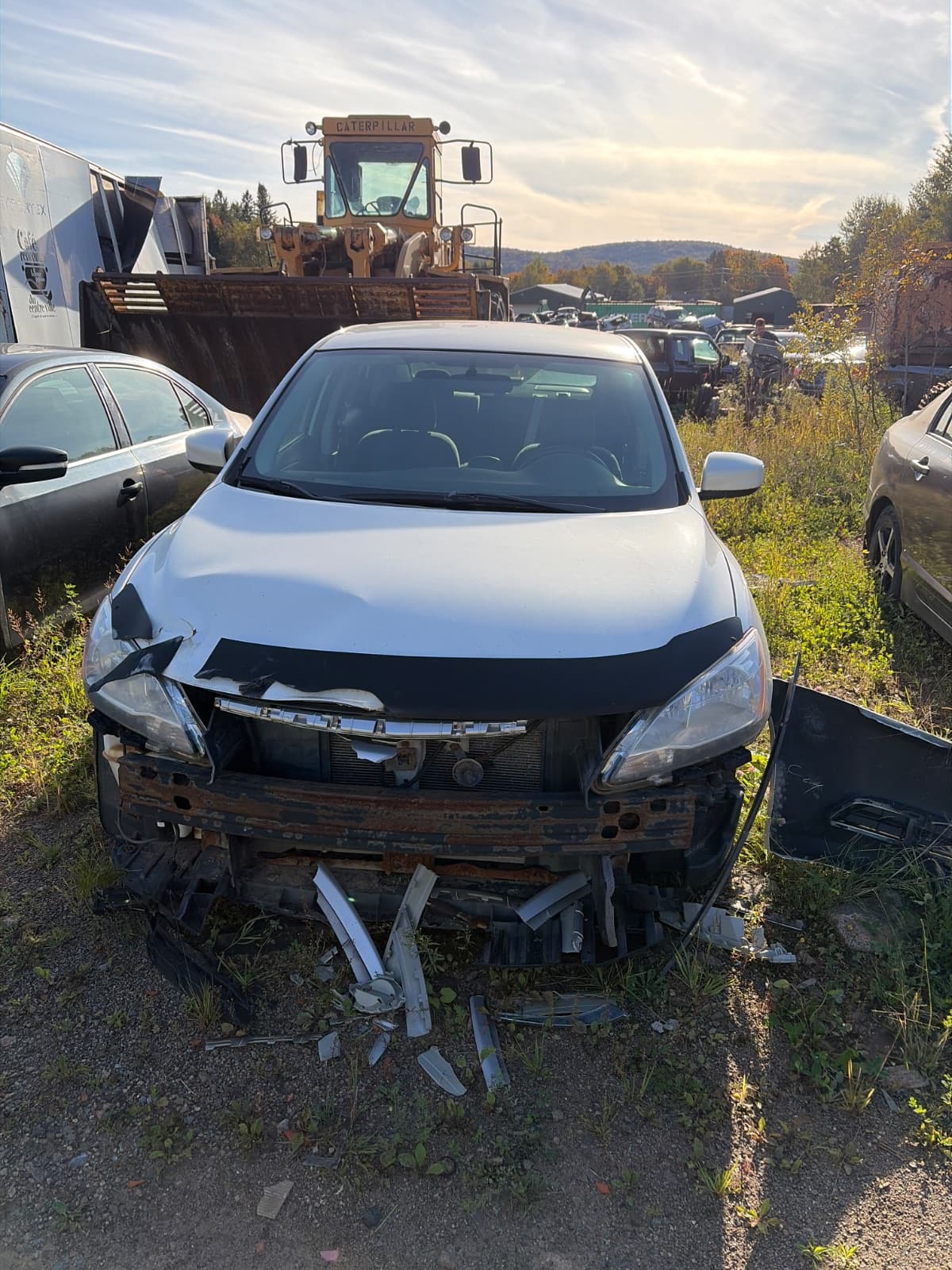 Nissan Sentra 2013, vue avant