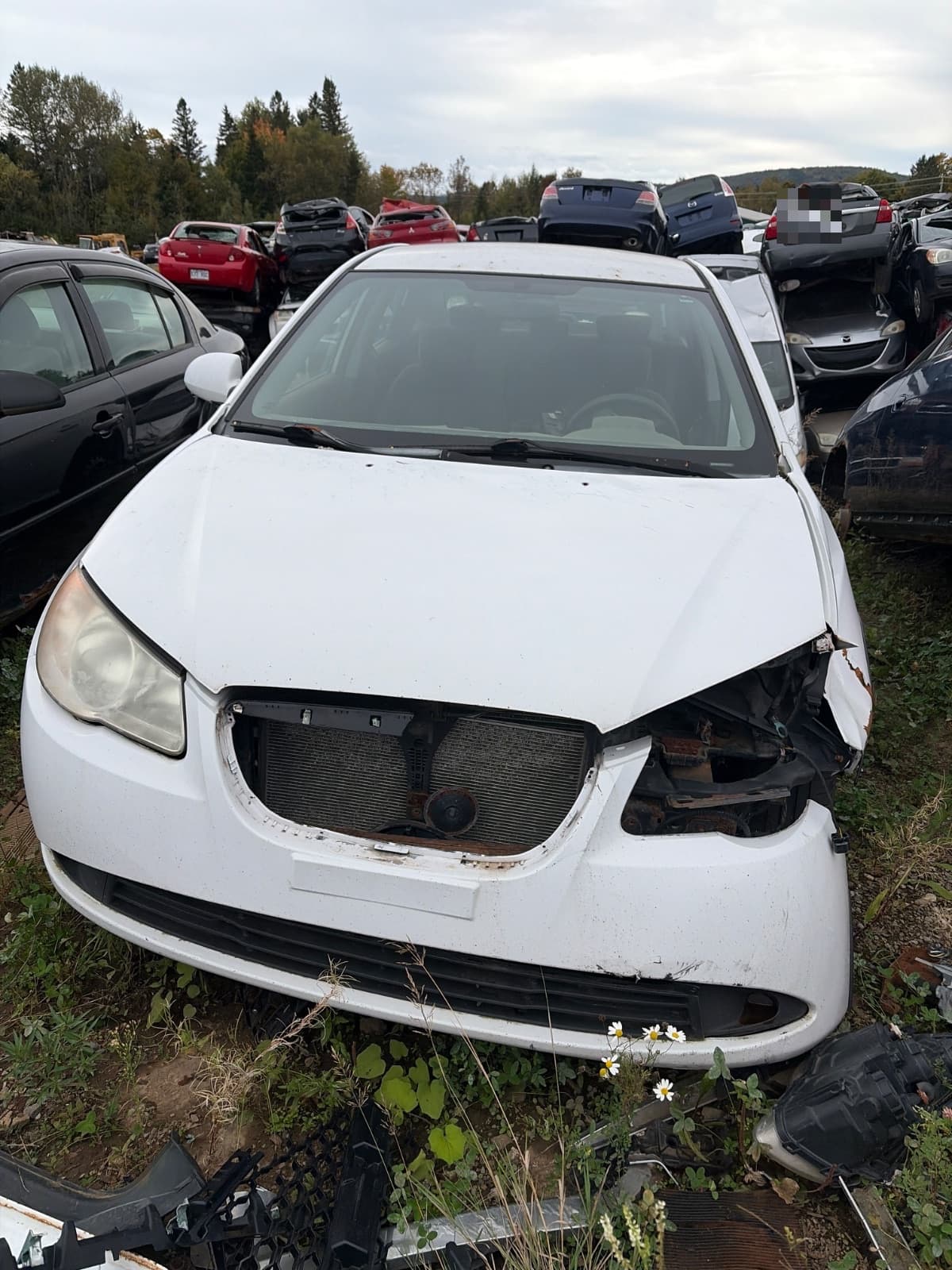 Hyundai Elantra 2009, vue avant