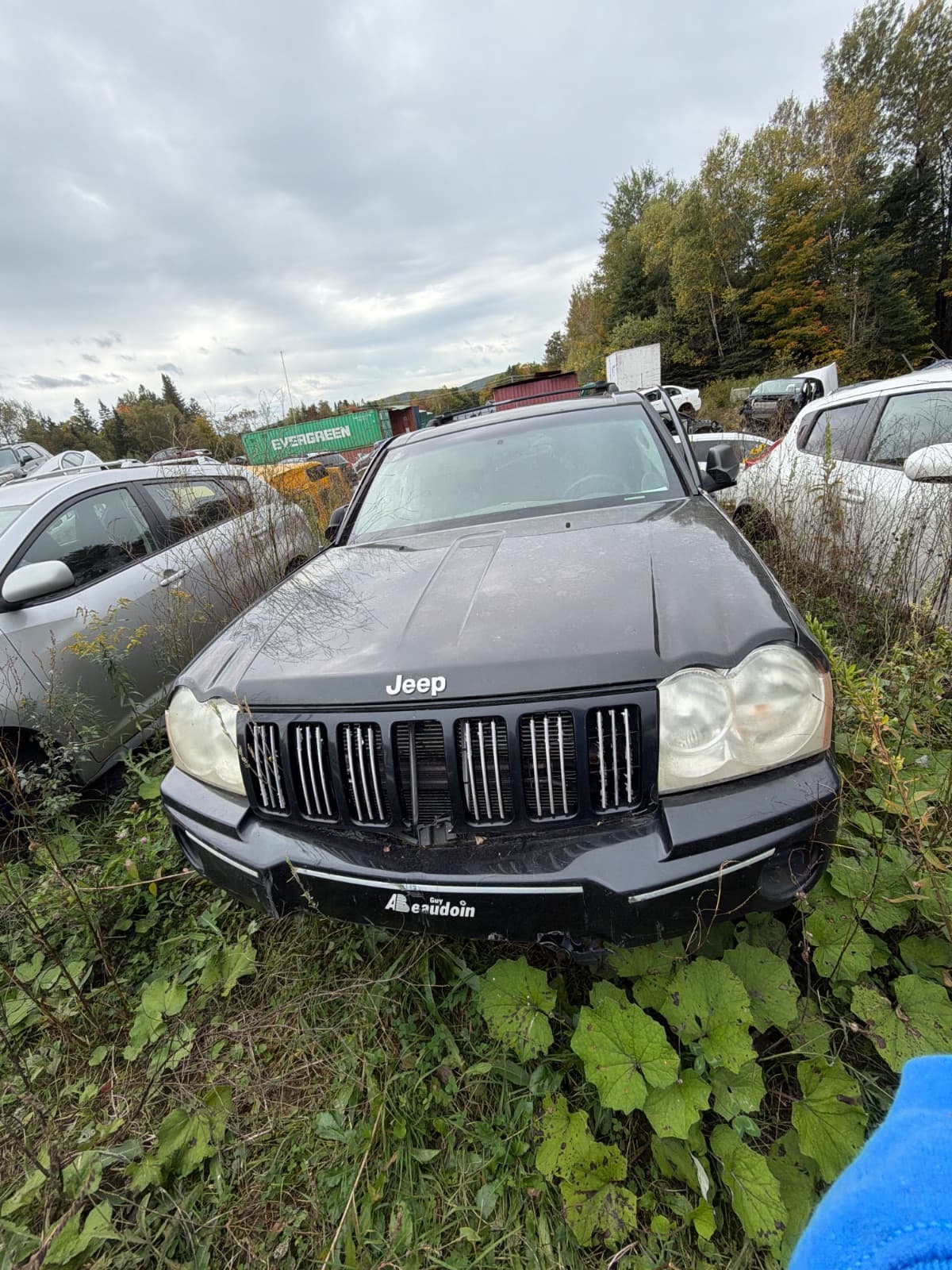 Jeep Grand Cherokee 2005, vue avant