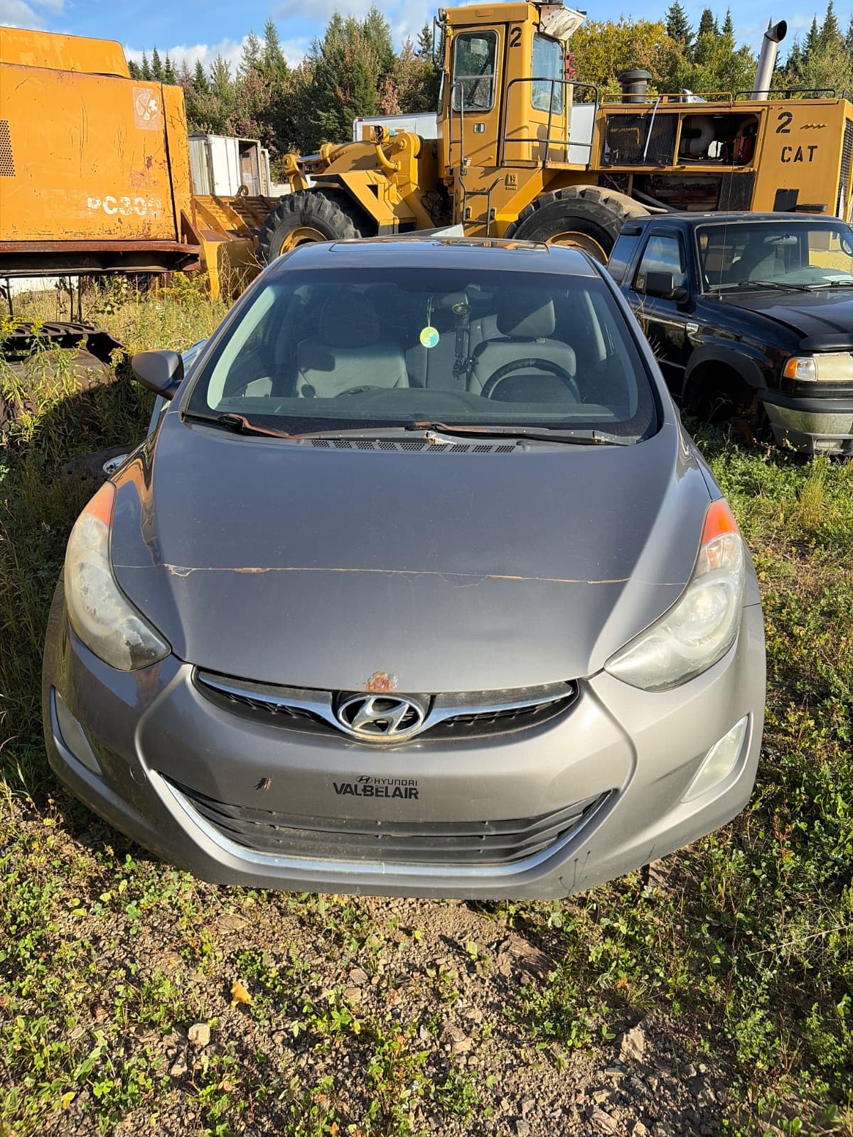 Hyundai Elantra 2012, vue avant