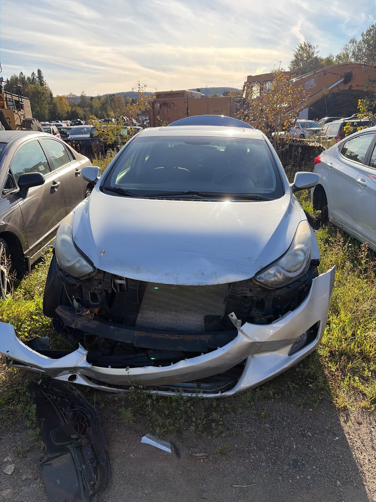 Hyundai Elantra 2010, vue avant