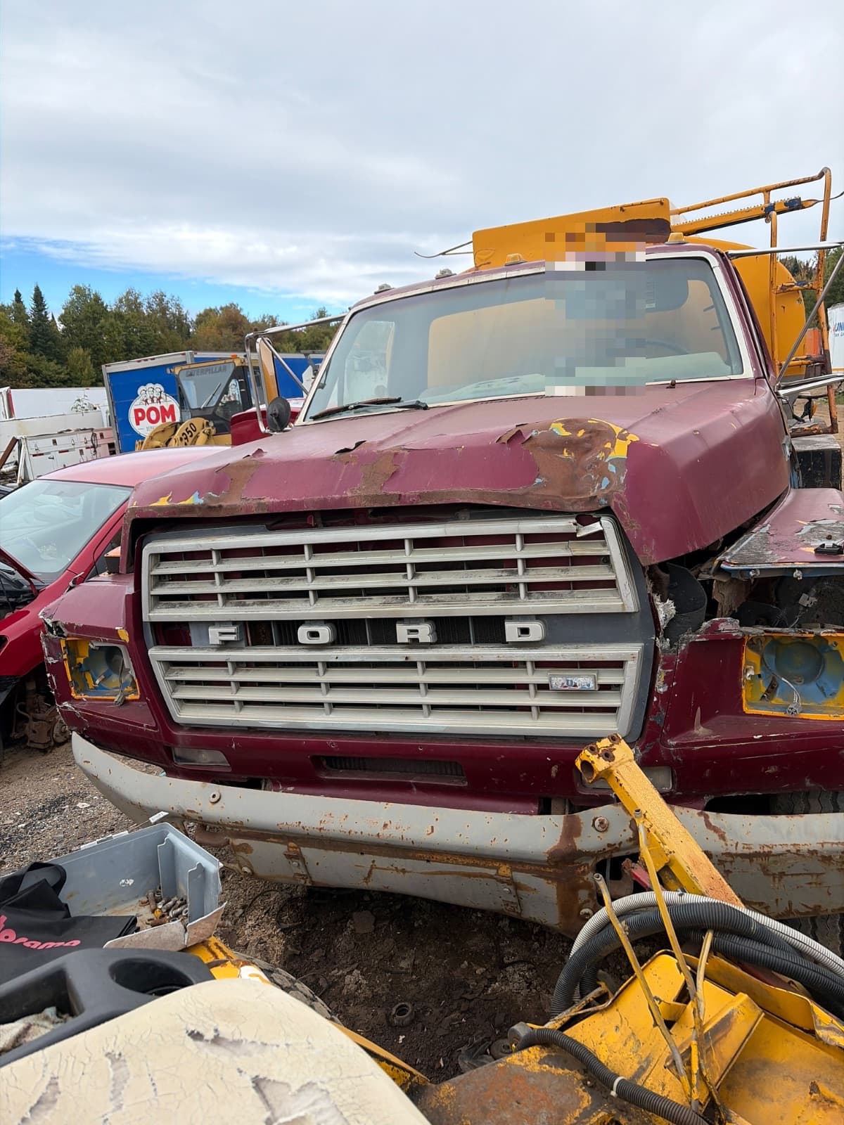 Ford Equipement Lourd 1980, vue avant
