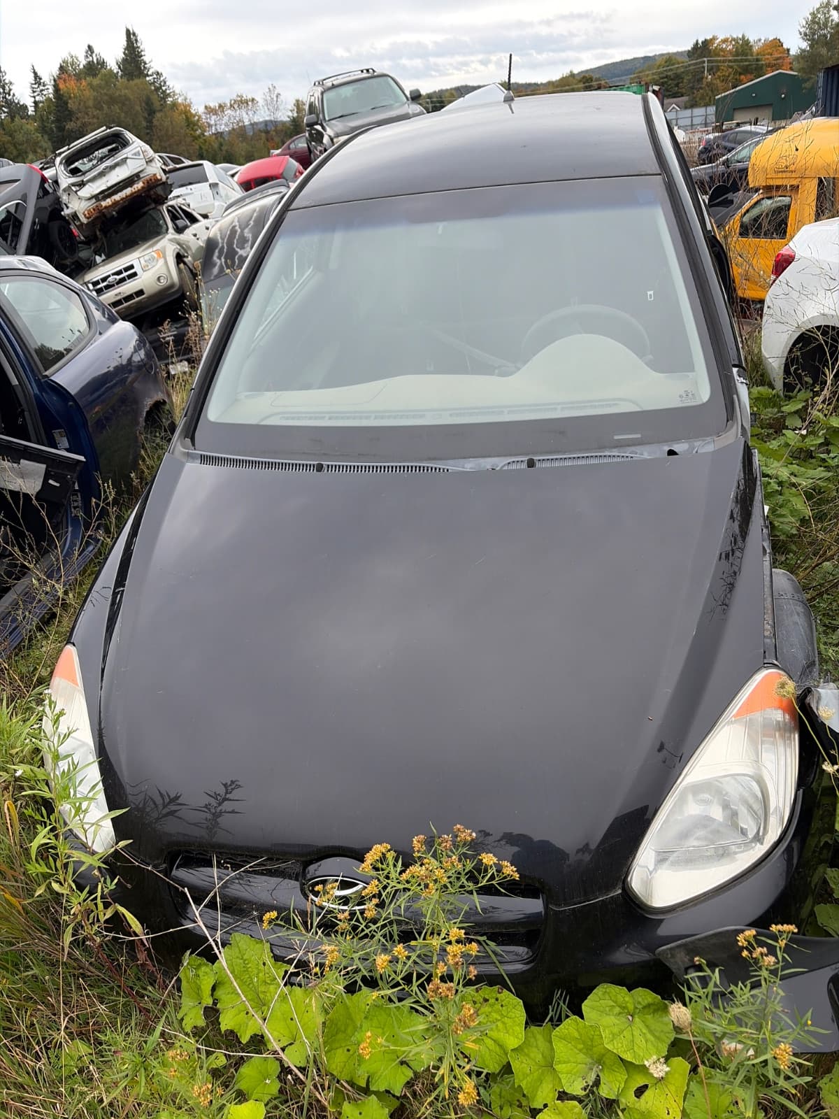 Hyundai Accent 2009, vue avant