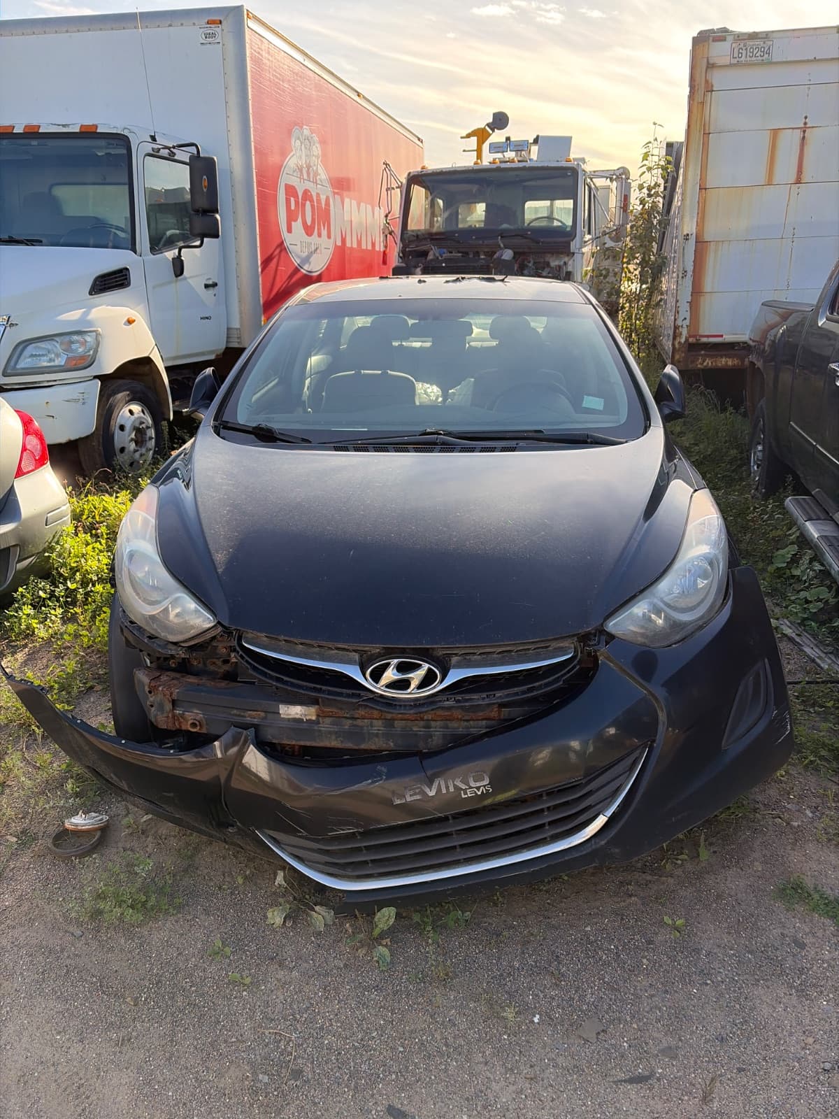 Hyundai Elantra 2012, vue avant