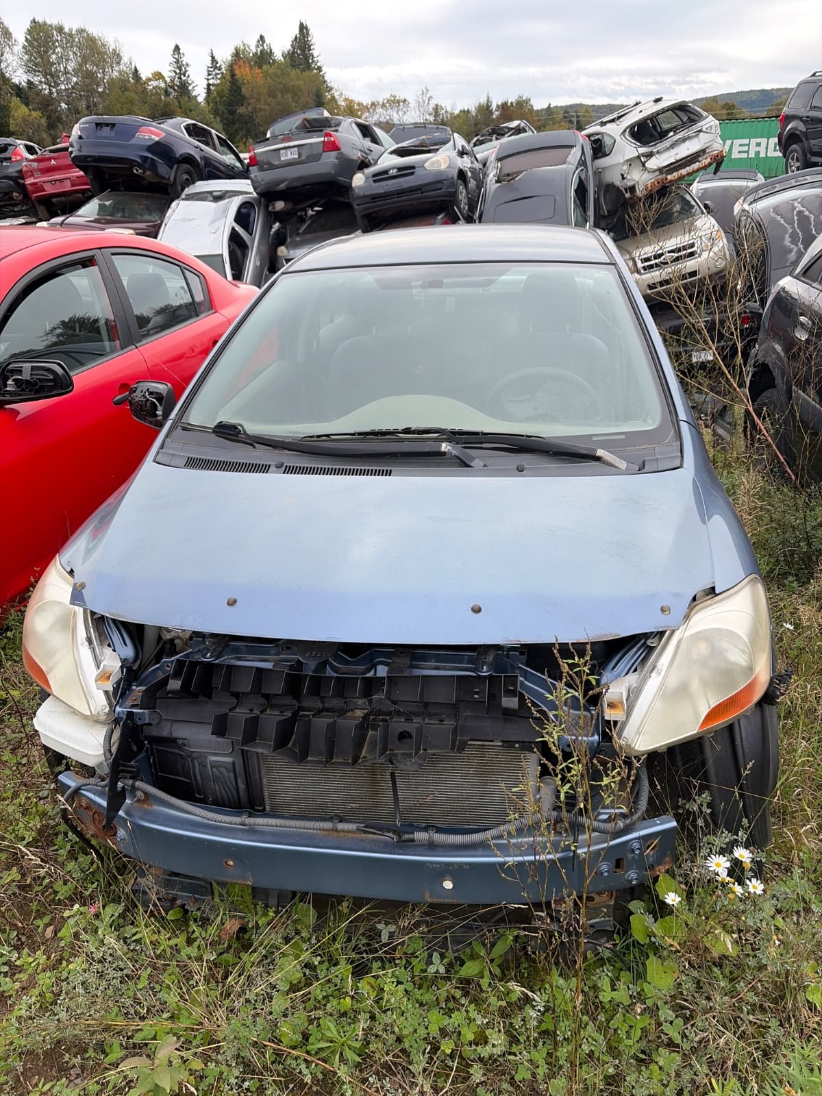 Toyota Yaris 2007, vue avant