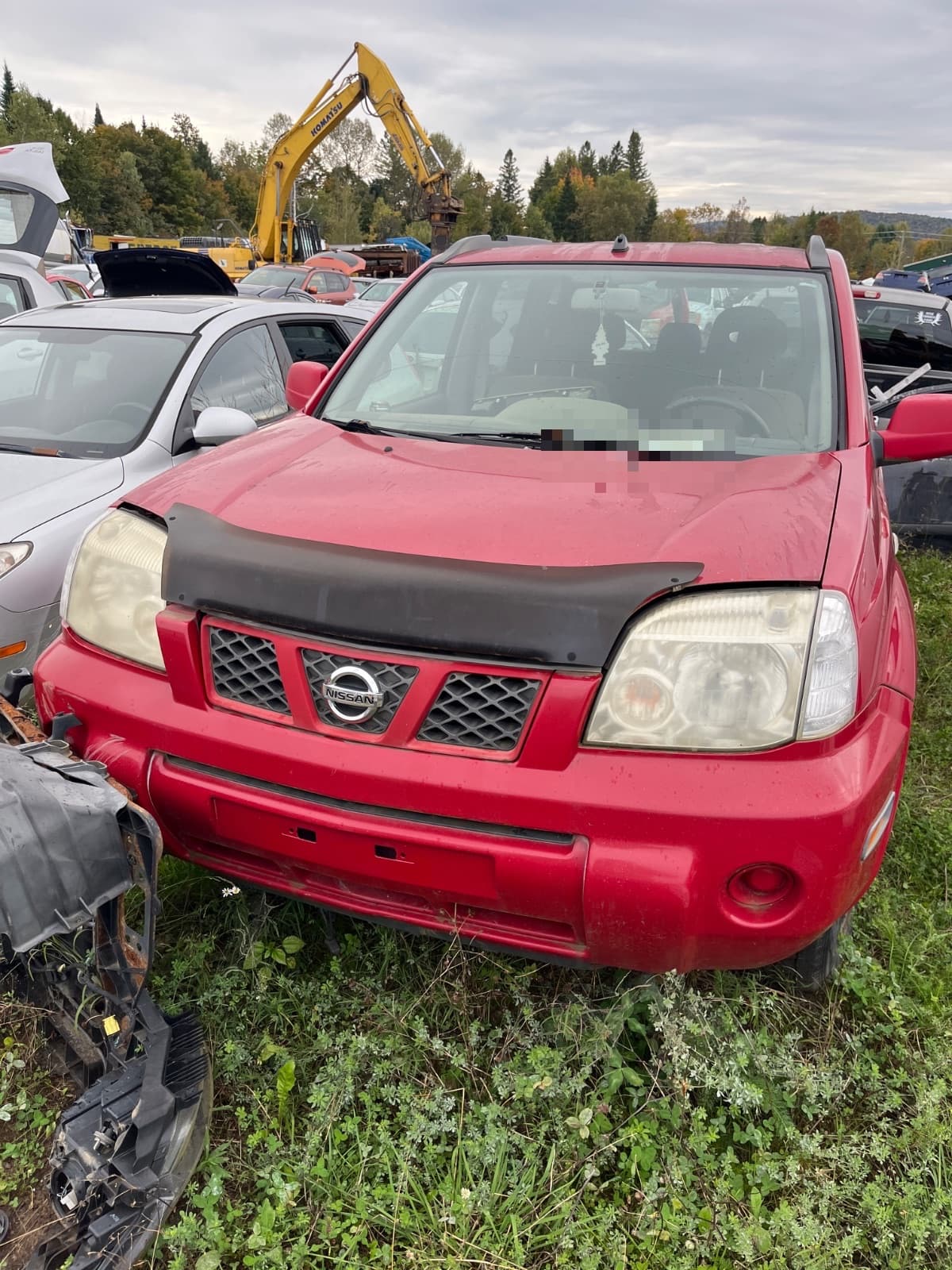 Nissan X-Trail 2005, vue avant