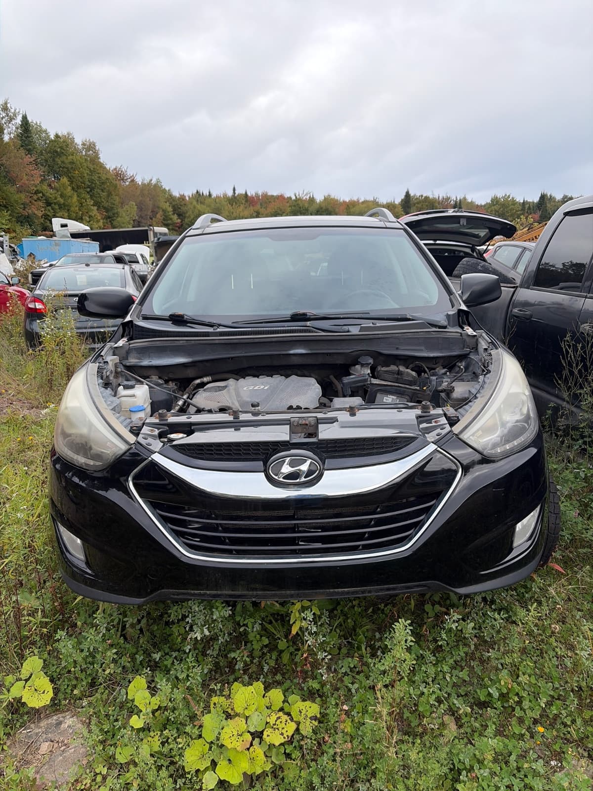 Hyundai Tucson 2015, vue avant